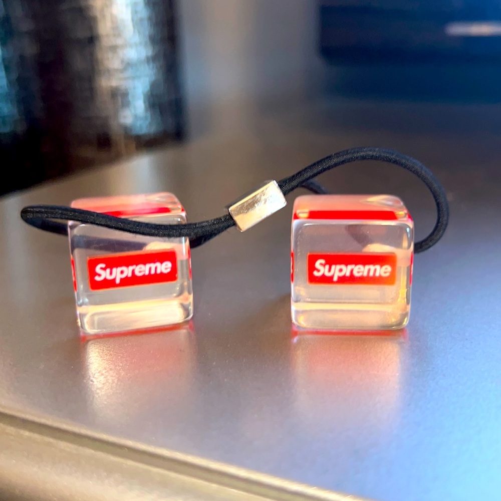 SUPREME HAIR BOBBLES CLEAR